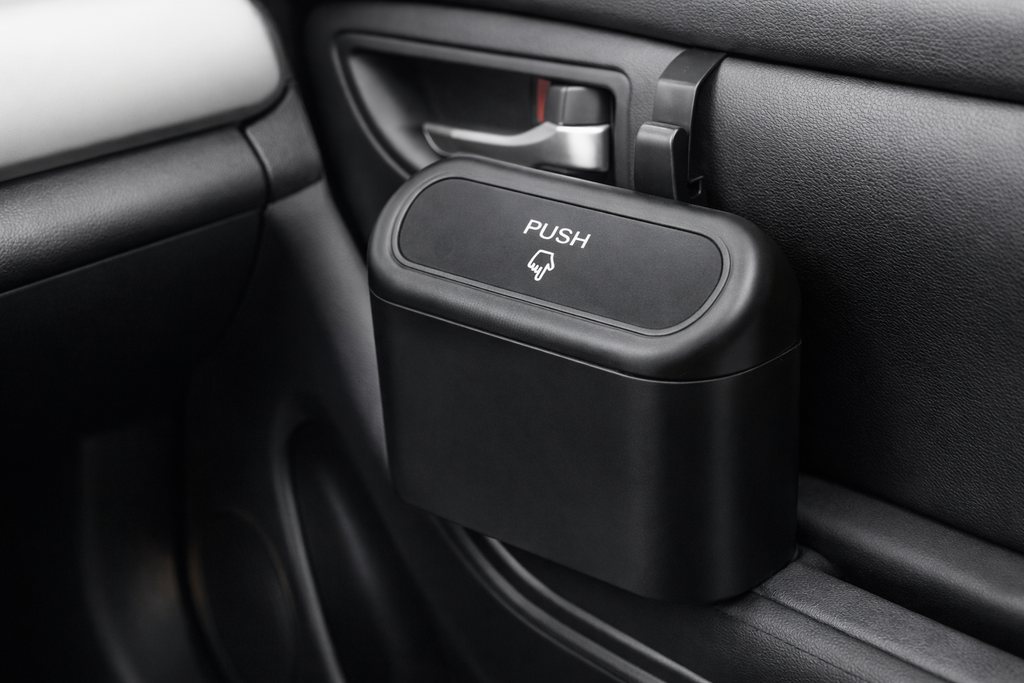 Square Push-Type Car Trash Bin