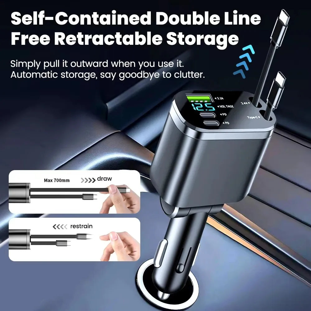 Retractable Car Charger