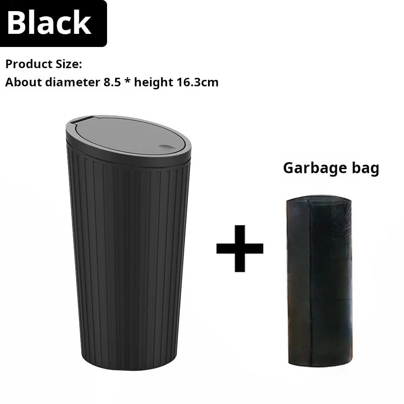 Compact Car Trash Bin for Cup Holder